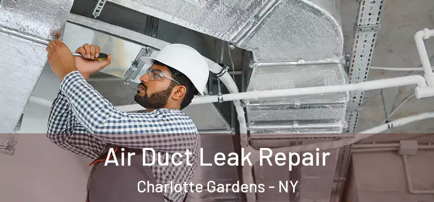 Air Duct Leak Repair Charlotte Gardens - NY