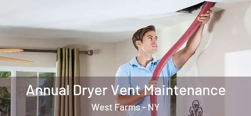 Annual Dryer Vent Maintenance West Farms - NY