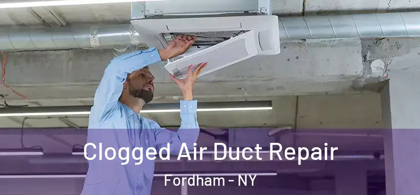 Clogged Air Duct Repair Fordham - NY