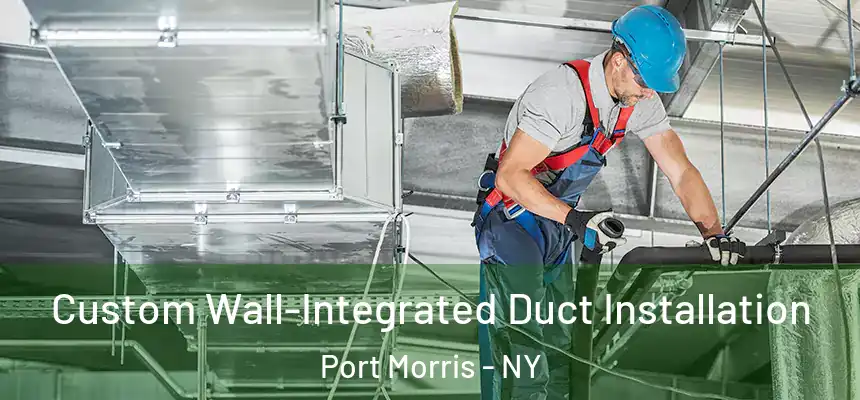 Custom Wall-Integrated Duct Installation Port Morris - NY