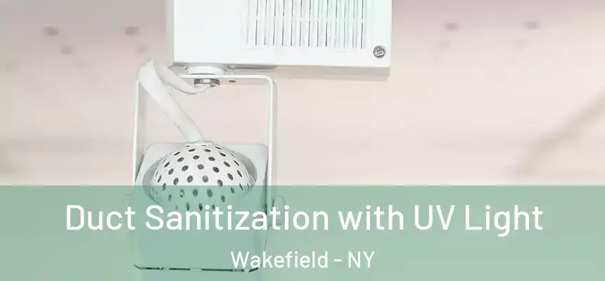Duct Sanitization with UV Light Wakefield - NY