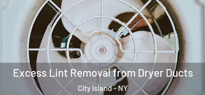 Excess Lint Removal from Dryer Ducts City Island - NY