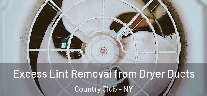 Excess Lint Removal from Dryer Ducts Country Club - NY