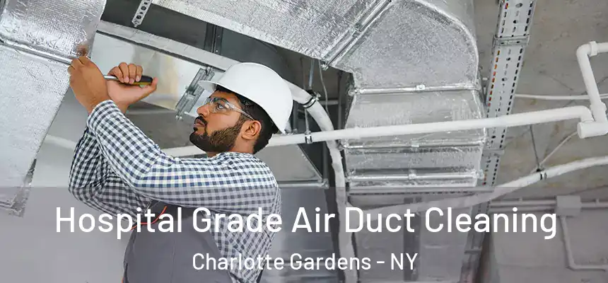 Hospital Grade Air Duct Cleaning Charlotte Gardens - NY