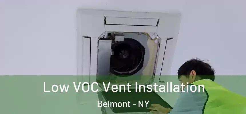  Low VOC Vent Installation Belmont - NY