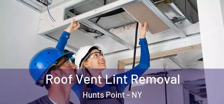 Roof Vent Lint Removal Hunts Point - NY