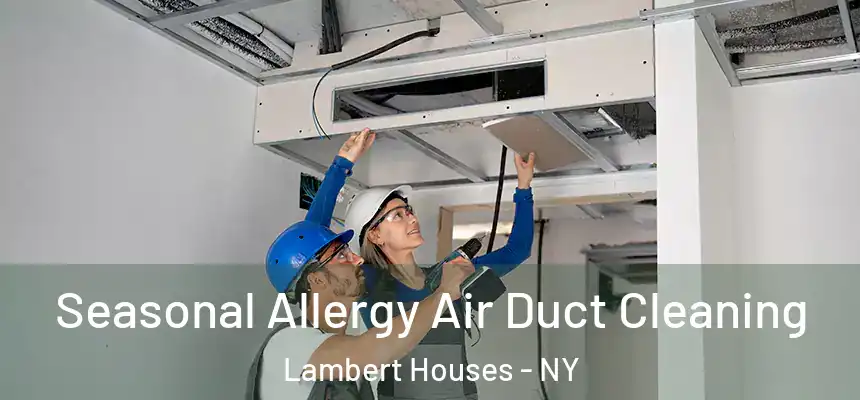 Seasonal Allergy Air Duct Cleaning Lambert Houses - NY